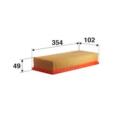 Воздушный фильтр VALEO купить