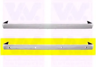 Облицовка, бампер VAN WEZEL купить