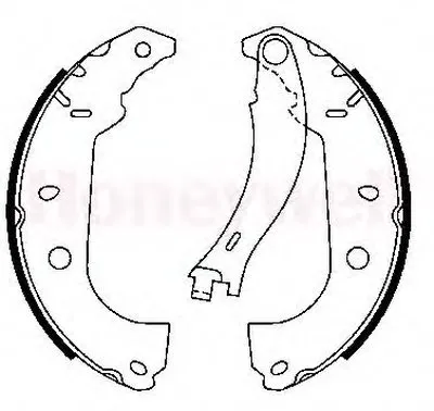 Комплект тормозных колодок JURID купить