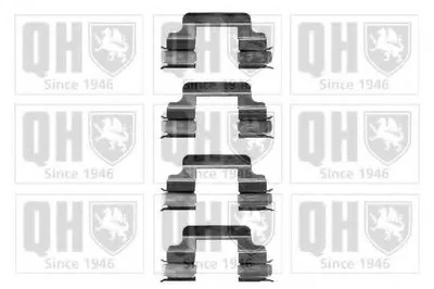 Комплектующие, колодки дискового тормоза QUINTON HAZELL купить