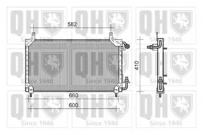 Конденсатор, кондиционер QUINTON HAZELL купить