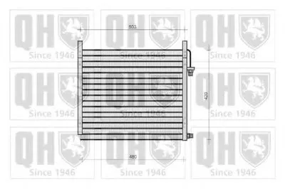 Конденсатор, кондиционер QUINTON HAZELL купить