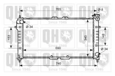 Радиатор, охлаждение двигателя QUINTON HAZELL купить