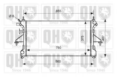 Радиатор, охлаждение двигателя QUINTON HAZELL купить