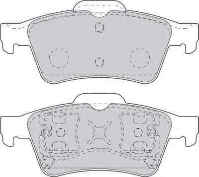 Комплект тормозных колодок, дисковый тормоз PREMIER FERODO купить
