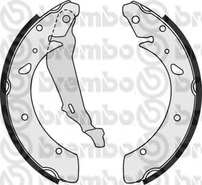 Комплект тормозных колодок BREMBO купить