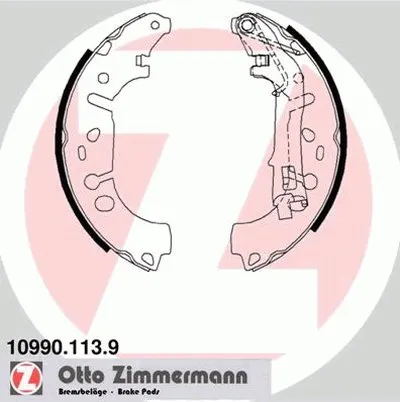 Комплект тормозных колодок ZIMMERMANN купить