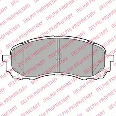 Комплект тормозных колодок, дисковый тормоз DELPHI купить