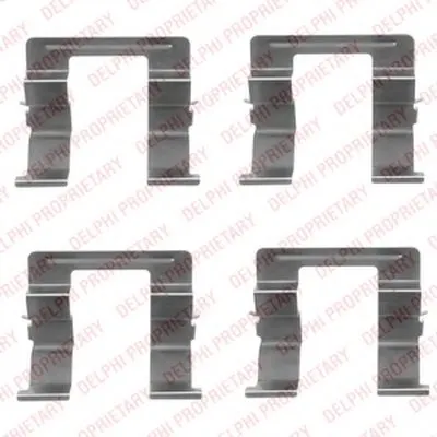 Комплектующие, колодки дискового тормоза DELPHI купить