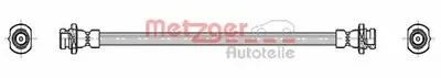 Тормозной шланг METZGER купить