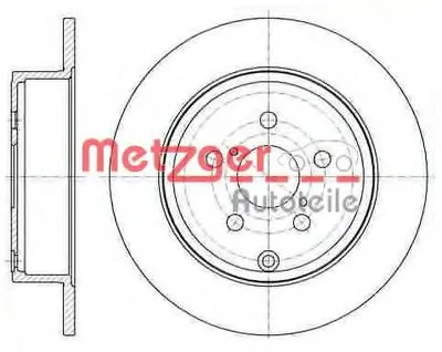 Тормозной диск REMSA METZGER купить