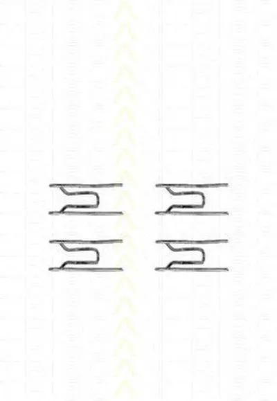 Комплектующие, колодки дискового тормоза TRISCAN купить
