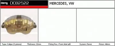 Тормозной суппорт Remanufactured REMY (Multiline) DELCO REMY купить