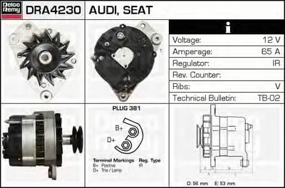 Генератор Remanufactured REMY (Light Duty) DELCO REMY купить