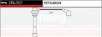 Комплект проводов зажигания Brand New REMY (Multiline) DELCO REMY купить