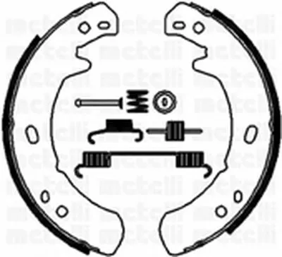 Комплект тормозных колодок, стояночная тормозная система METELLI купить