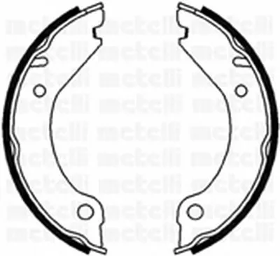 Комплект тормозных колодок, стояночная тормозная система METELLI купить