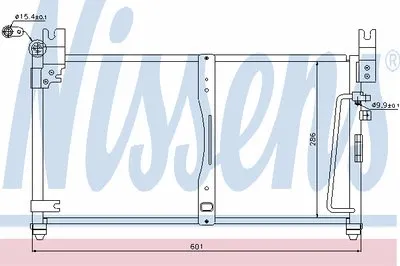 Конденсатор, кондиционер NISSENS купить