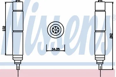 Осушитель, кондиционер NISSENS купить