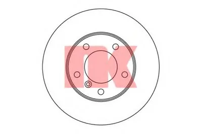 Тормозной диск NK купить