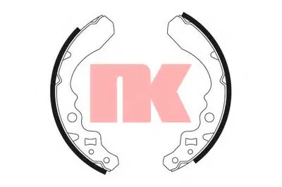 Комплект тормозных колодок NK купить