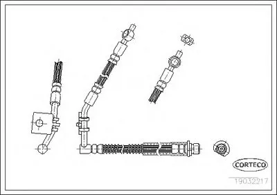 Тормозной шланг CORTECO купить