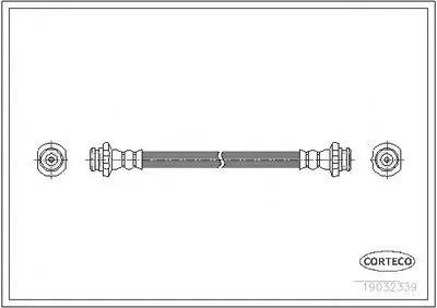 Тормозной шланг CORTECO купить