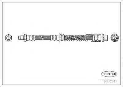 Тормозной шланг CORTECO купить