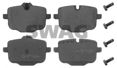 Комплект тормозных колодок, дисковый тормоз SWAG купить