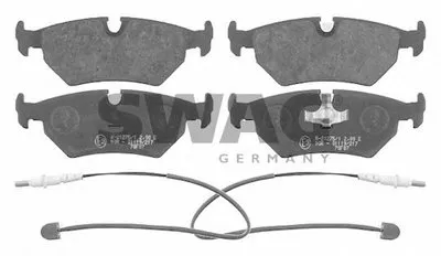 Комплект тормозных колодок, дисковый тормоз SWAG купить