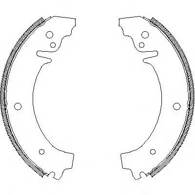 Комплект тормозных колодок REMSA купить