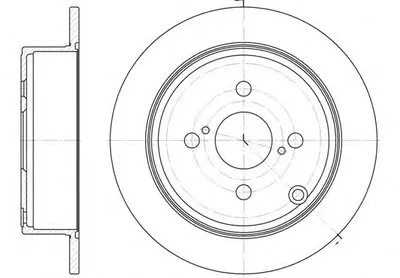 Тормозной диск REMSA купить