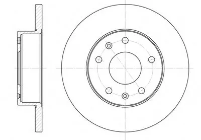 Тормозной диск REMSA купить