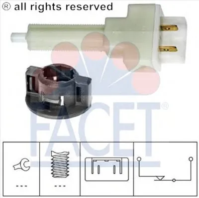 Выключатель фонаря сигнала торможения FACET купить