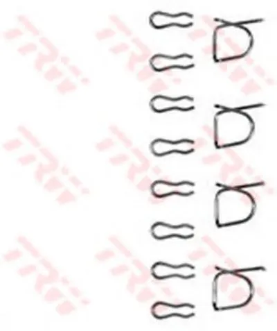 Комплектующие, колодки дискового тормоза TRW купить