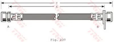 Тормозной шланг TRW купить