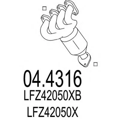 Катализатор для переоборудования MTS купить