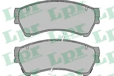 Комплект тормозных колодок, дисковый тормоз LPR купить