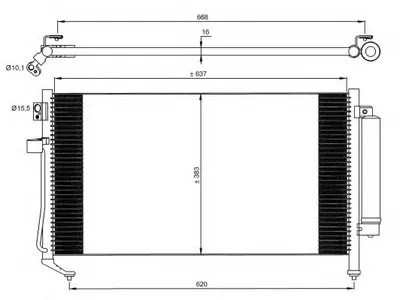 Конденсатор, кондиционер NRF купить
