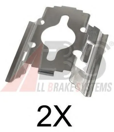 Комплектующие, колодки дискового тормоза A.B.S. купить