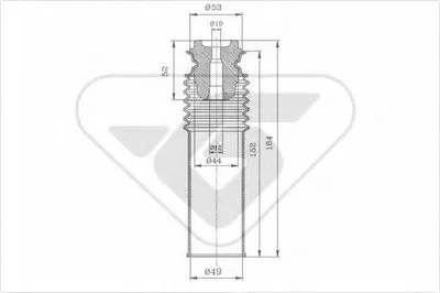 Пылезащитный комплект, амортизатор HUTCHINSON купить