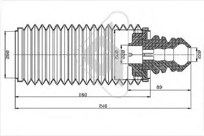 Пылезащитный комплект, амортизатор HUTCHINSON купить