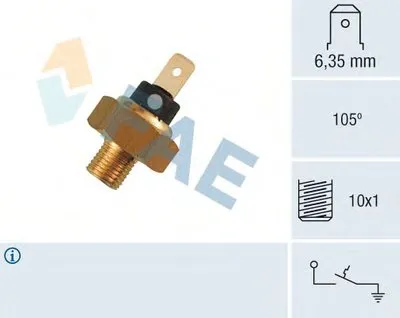 термовыключатель, сигнальная лампа охлаждающей жидкости FAE купить