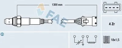 Лямда-зонд FAE купить