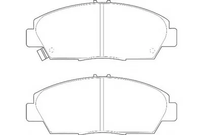 Комплект тормозных колодок, дисковый тормоз DURON купить