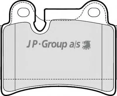 Комплект тормозных колодок, дисковый тормоз QH JP GROUP купить