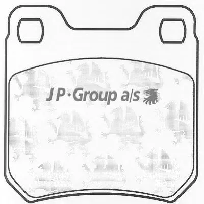 Комплект тормозных колодок, дисковый тормоз QH JP GROUP купить
