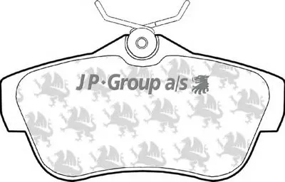 Комплект тормозных колодок, дисковый тормоз QH JP GROUP купить