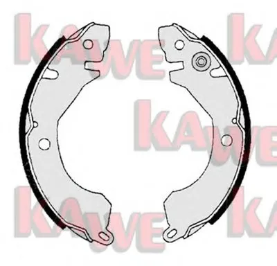 Комплект тормозных колодок KAWE купить