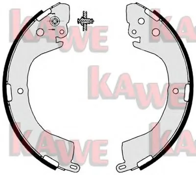 Комплект тормозных колодок KAWE купить